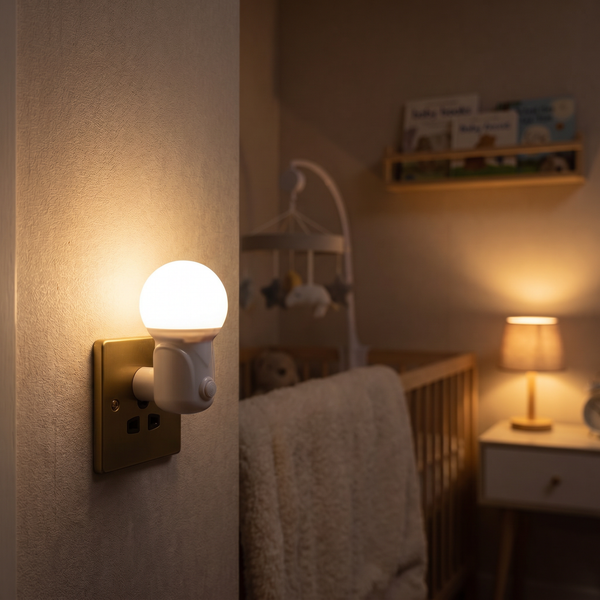 Veilleuse Prise Bébé LED — Dimmable 2 Couleurs, Prise EU Directe, Chambre Enfant – photo 2