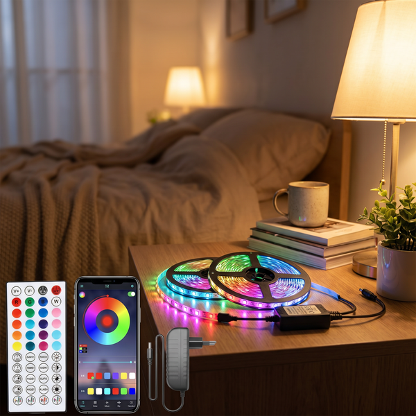 Ruban LED RGB 40m Music Sync App 10m – photo 2