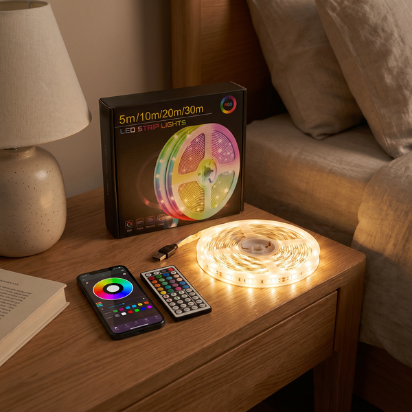 Ruban LED RGB 40m Music Sync App – photo 2