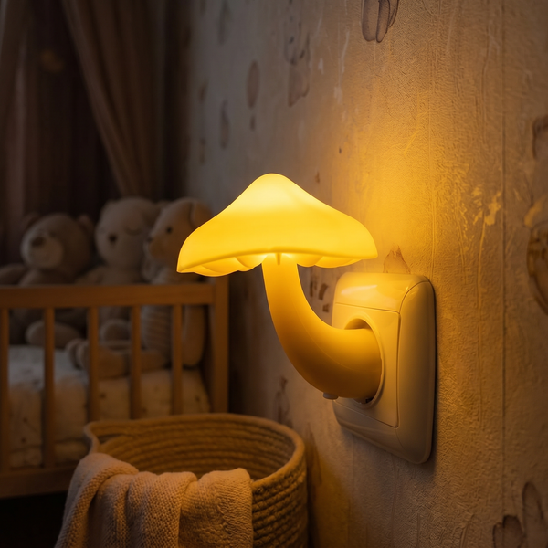 Lampe Champignon Murale EU Plug Veilleuse – photo 2