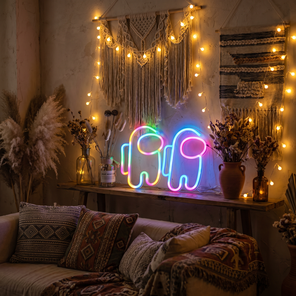 Néon LED Mural Décoratif – photo 2