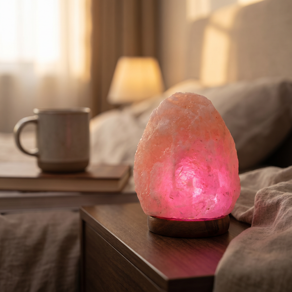 Lampe Sel Colorée 100% Naturelle Sculptée – photo 2