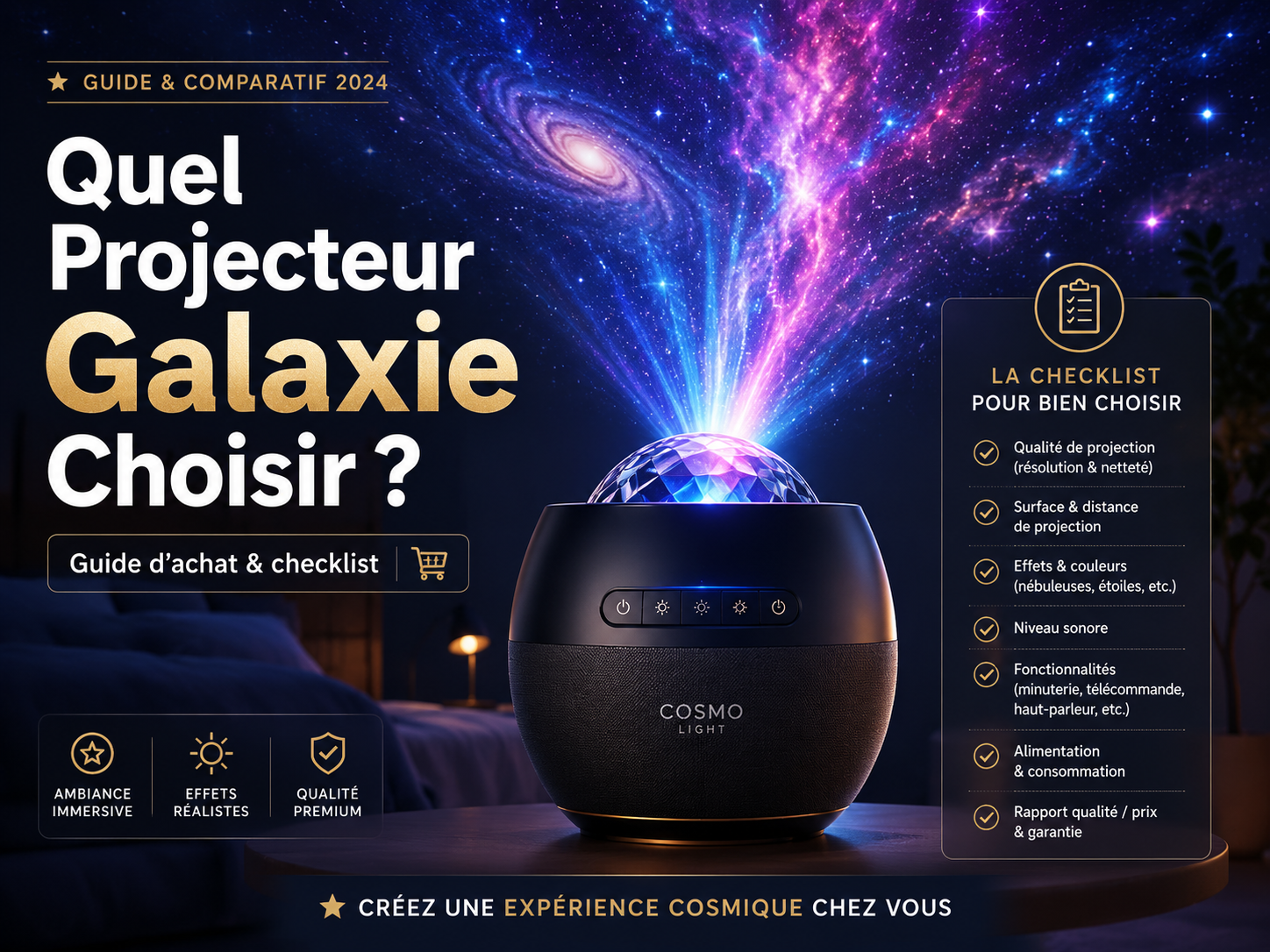 Comment Choisir son Projecteur Galaxie en 2026 : Guide Complet