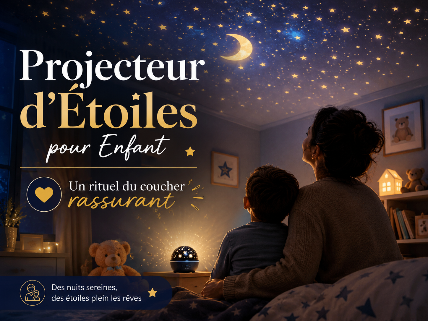 Projecteur Galaxie vs Veilleuse Étoile : Quelle Différence ?