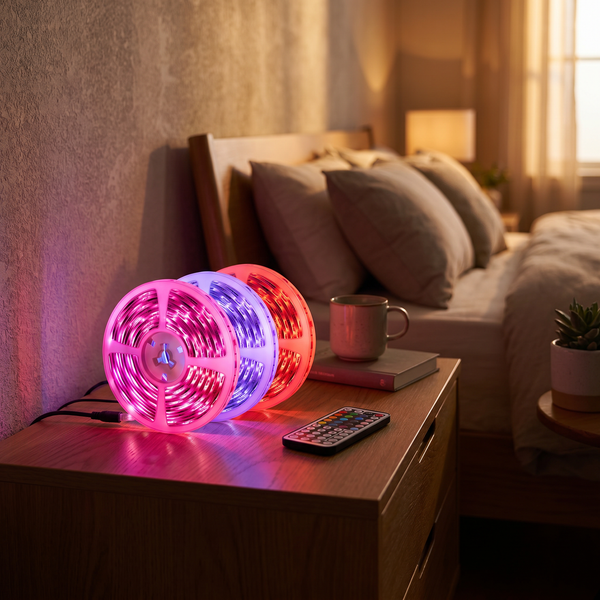 Ruban LED RGB 12LEDs Télécommande – photo 2