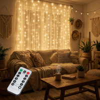 Rideau LED Guirlande Télécommande USB Télécommande – photo 2
