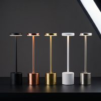 Lampe Tactile Sans Fil Bureau 3 Couleurs Rechargeable