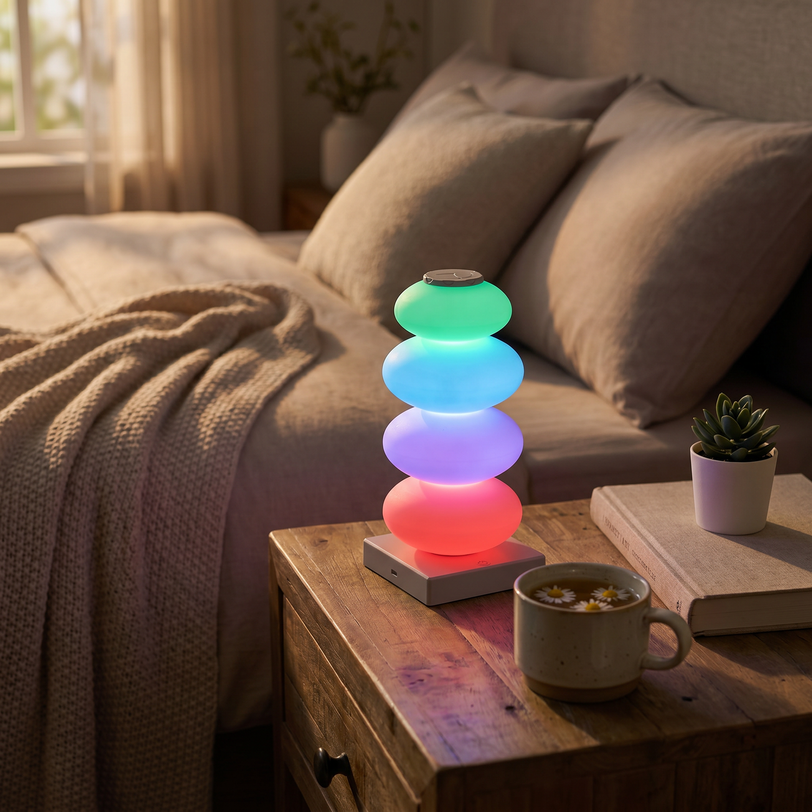 Ruban LED Rechargeable Lampe Table 16 Couleurs – photo 2