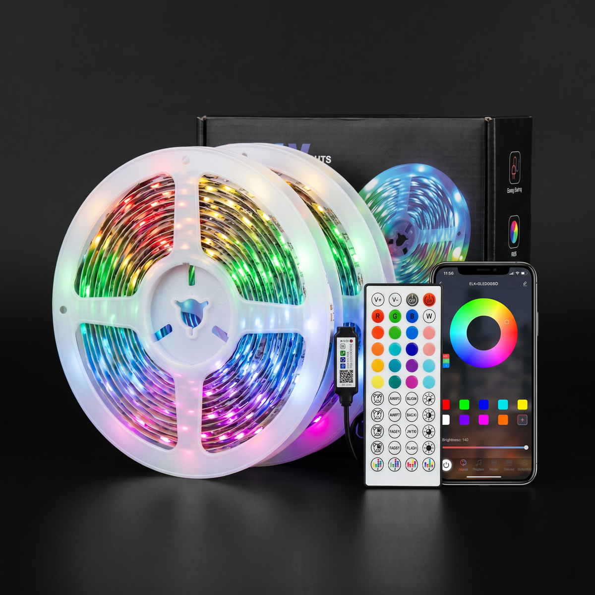 Ruban LED RGB App Bluetooth Sync Musique – photo 3