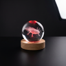 Boule Cristal Axolotl 6cm Cadeau | LUNARIA