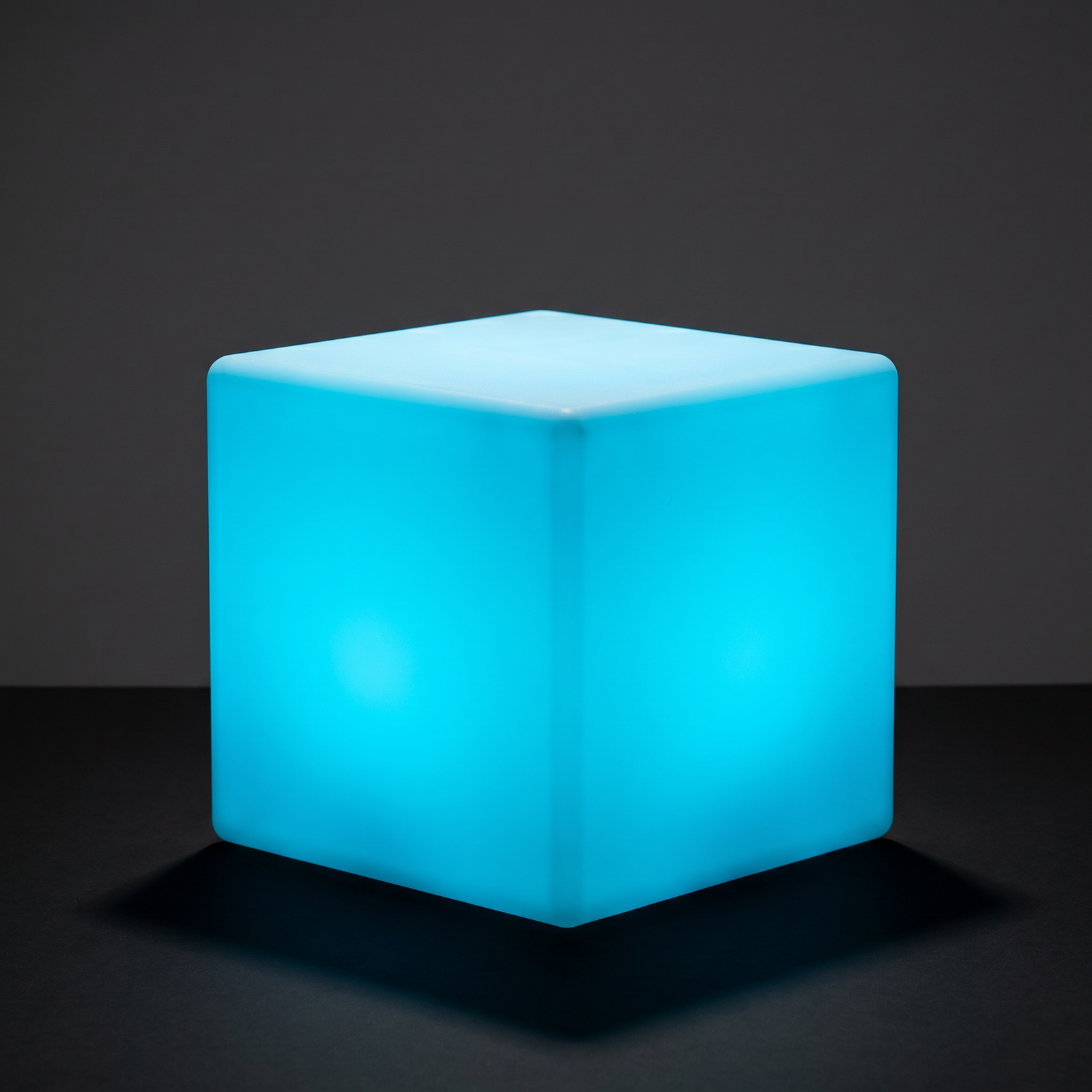 Lunaria Cube LED RGB Jardin Outdoor - cube LED décoratif - design minimaliste - décoration intérieur LED