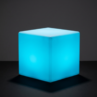 Lunaria Cube LED RGB Jardin Outdoor - cube LED décoratif - design minimaliste - décoration intérieur LED