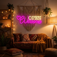 Néon LED « Open » Mural Double Face – photo 2