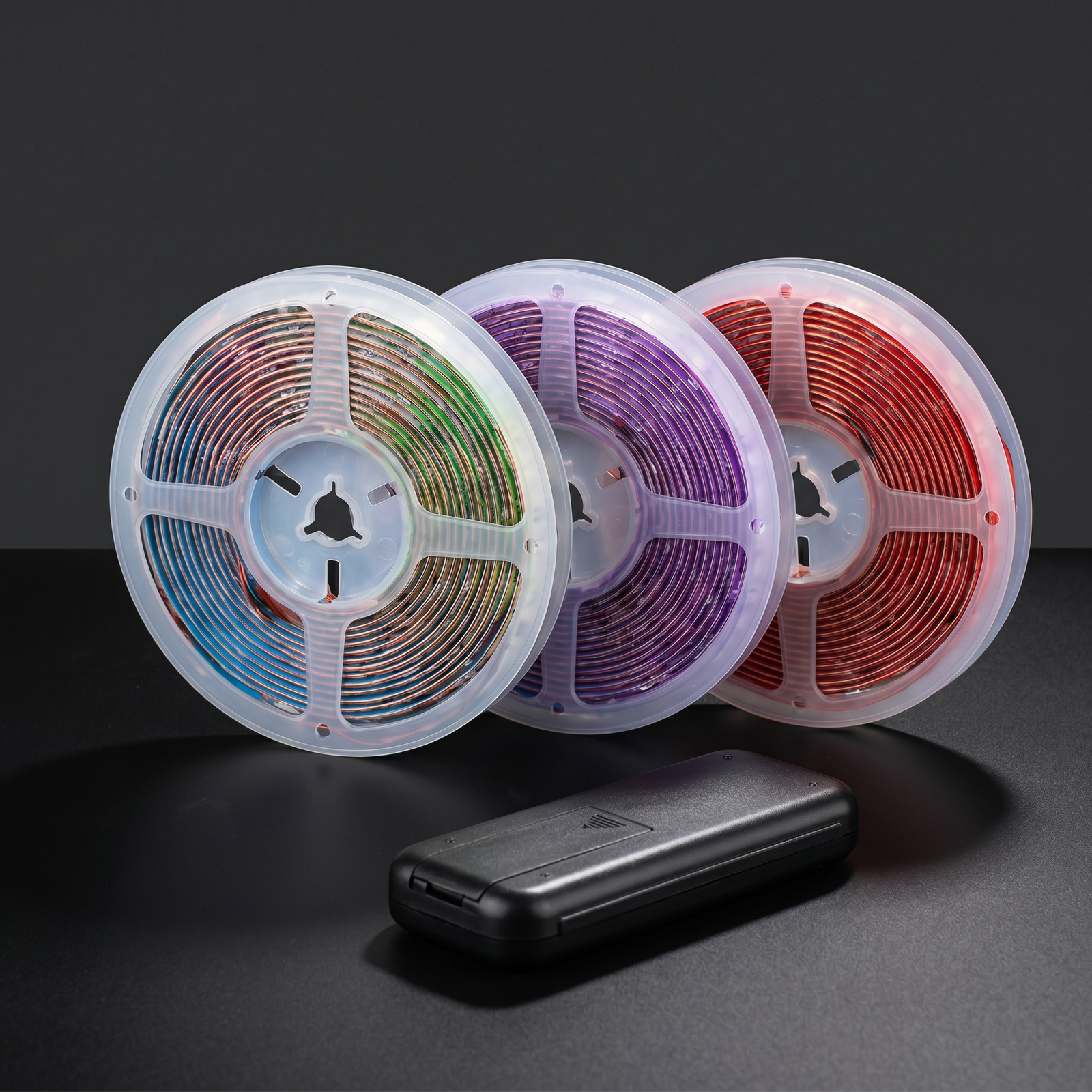 Ruban LED RGB 12LEDs Télécommande – photo 3