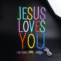 Néon LED « Loves You » Mural