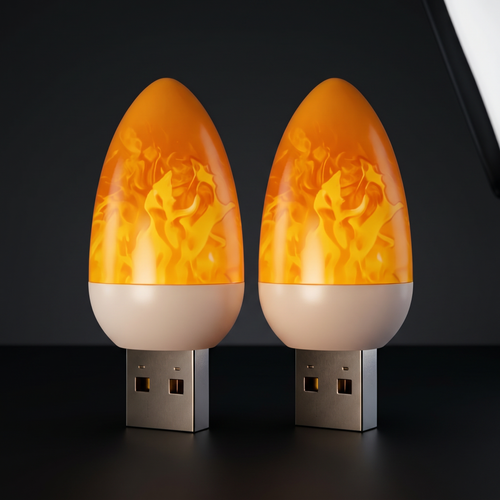 Bougie LED Flamme Vacillante Lot Économique