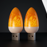 Bougie LED Flamme Lot Économique | LUNARIA