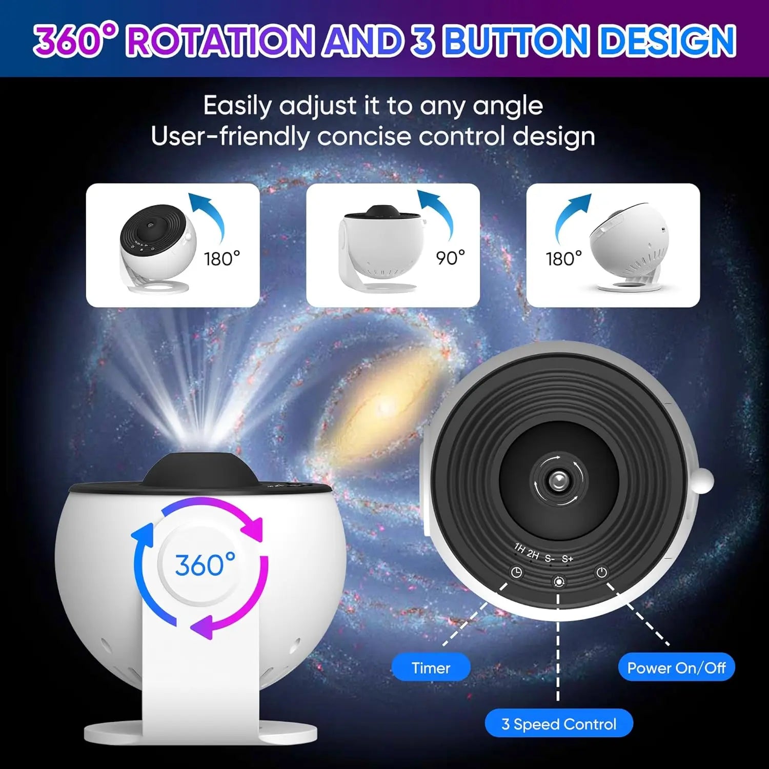 Projecteur Galaxie 13 Disques HD Premium – photo 6