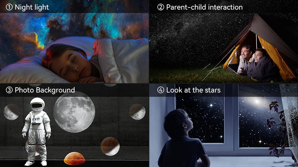 Projecteur Galaxie Pro Starry Sky 360° 13-en-1 – photo 13
