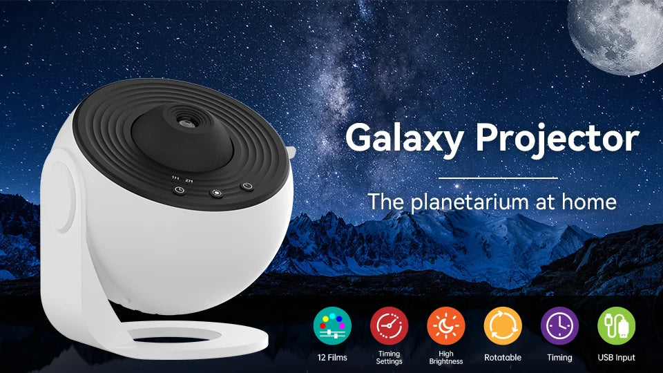 Projecteur Galaxie Pro Starry Sky 360° 13-en-1 – photo 7
