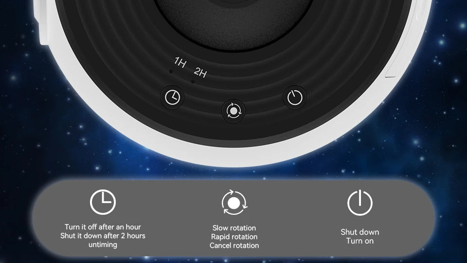 Projecteur Galaxie Pro Starry Sky 360° 13-en-1 – photo 12