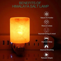 Lampe Sel Himalayan Blanc Chaud Naturelle – photo 18