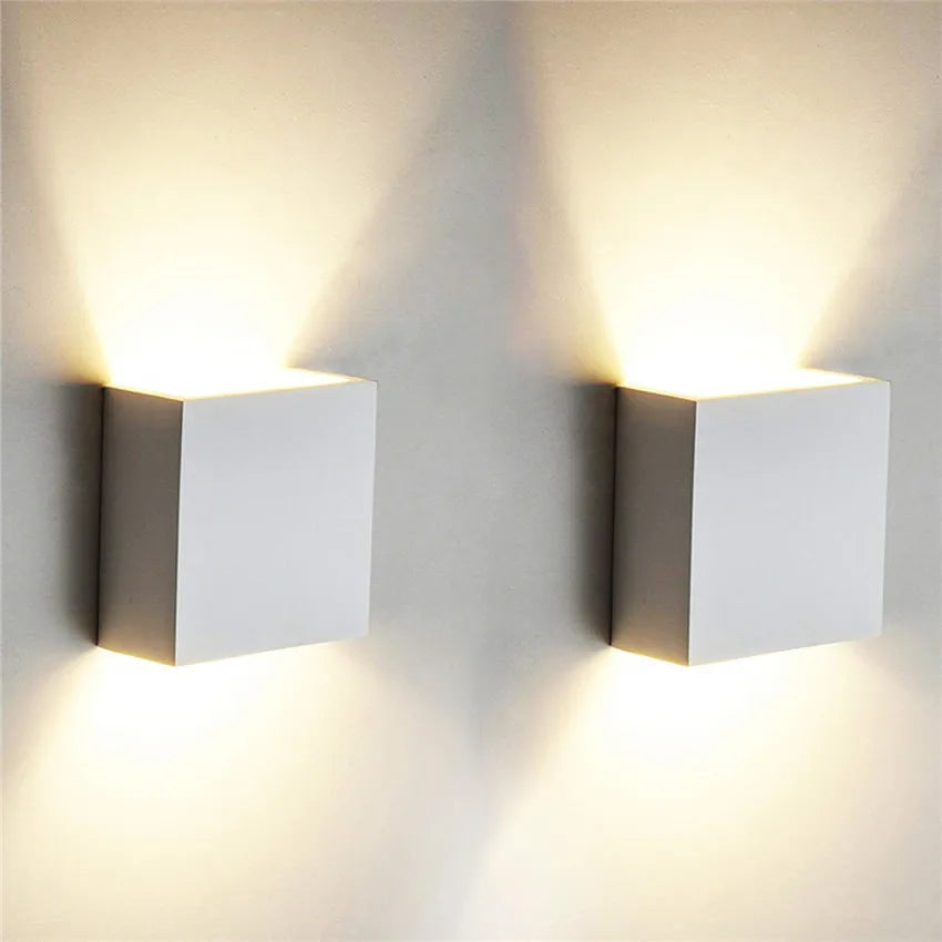 Cube LED COB Murale Aluminium – photo 8