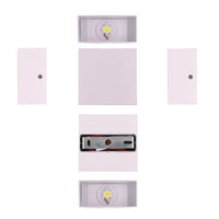 Cube LED COB Murale Aluminium – photo 11
