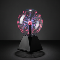 Lunaria Boule Plasma Statique Premium - boule plasma - touch interactif - décoration intérieur LED