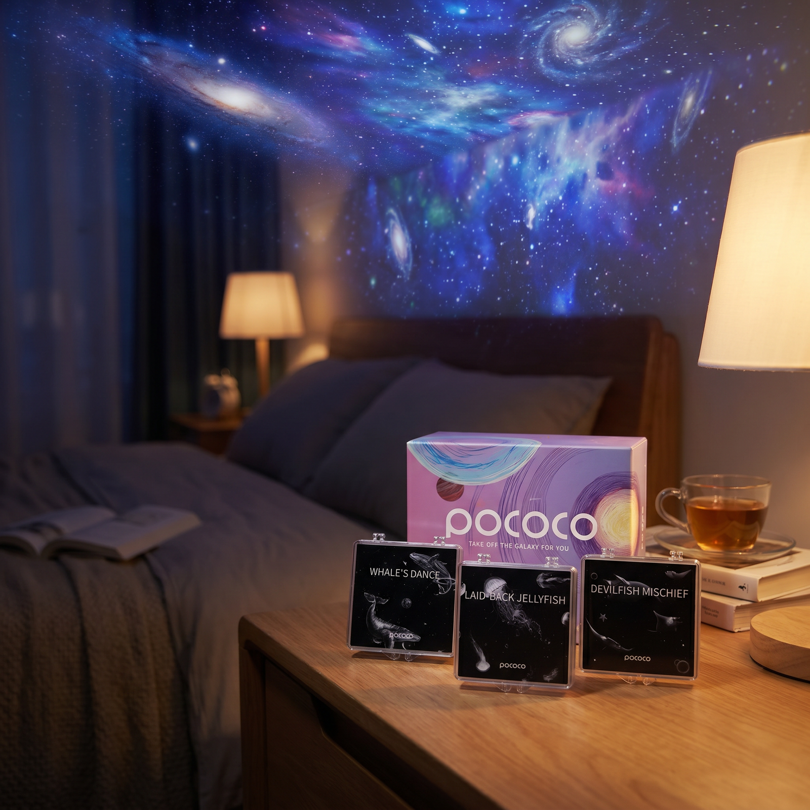 Projecteur Galaxie LED Multicolore Premium – photo 2