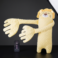 Doudou Veilleuse Peluche Télécommandée — Ours Lumineux Musical pour Bébé