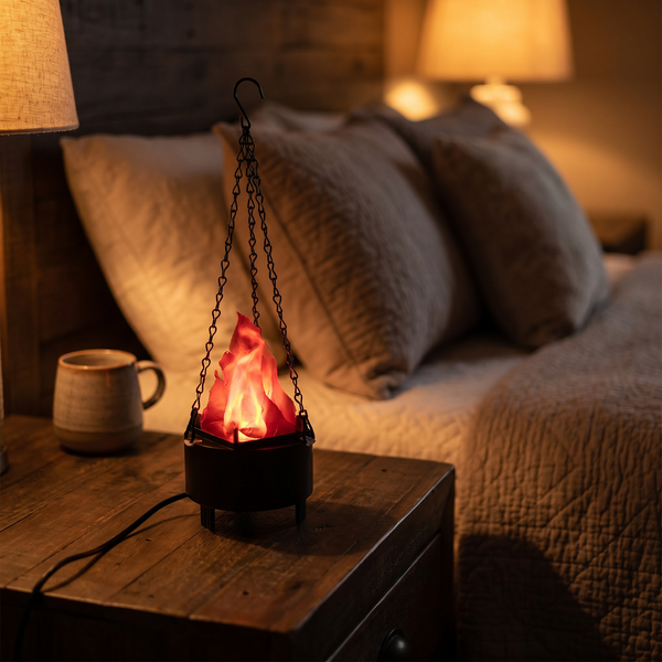 Lampe Flamme Suspension Décorative – photo 2