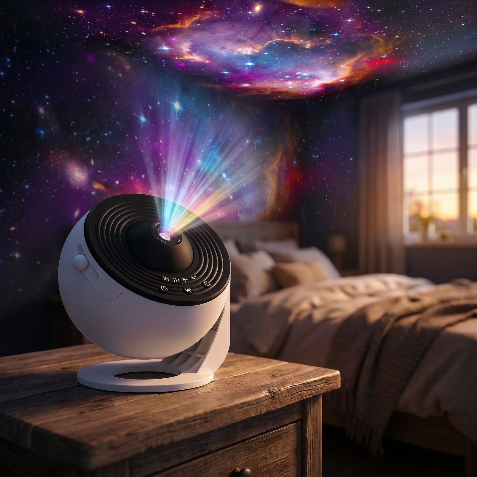 Projecteur Galaxie Pro Starry Sky 360° 13-en-1 – photo 2