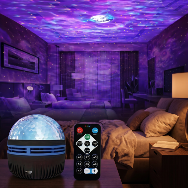 Projecteur Aurore Étoiles Multi-Styles – photo 2