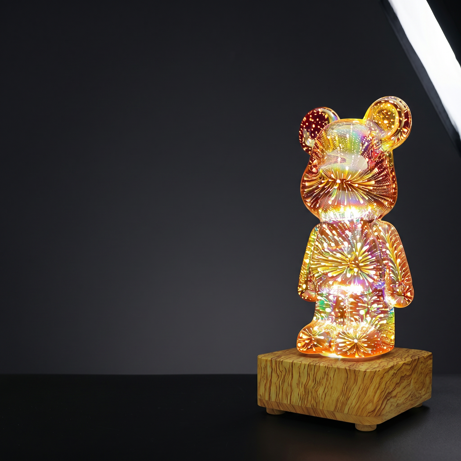 Lampe Ours 3D Acrylique Cadeau | LUNARIA