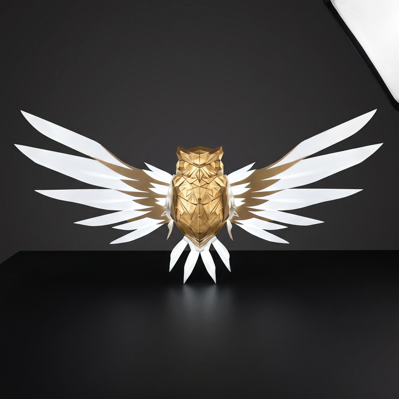 Lampe Hibou Murale 3D | LUNARIA