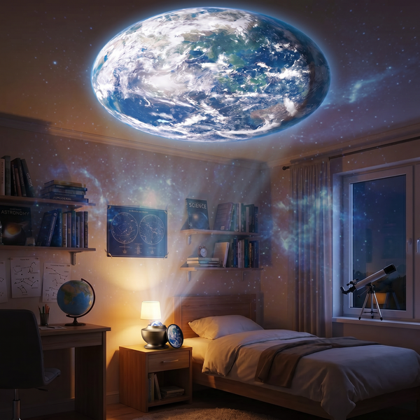 Projecteur Galaxie Pro Starry Sky 360° Terre – photo 2