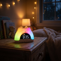 Réveil Enfant Sleep Training ORIA — Veilleuse 11 Couleurs avec Code Jour/Nuit – photo 2