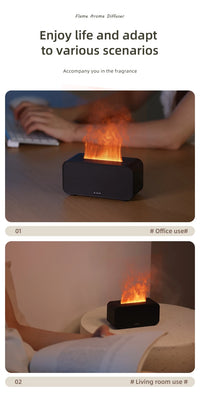 Diffuseur Aroma 3D Effet Flamme – photo 14