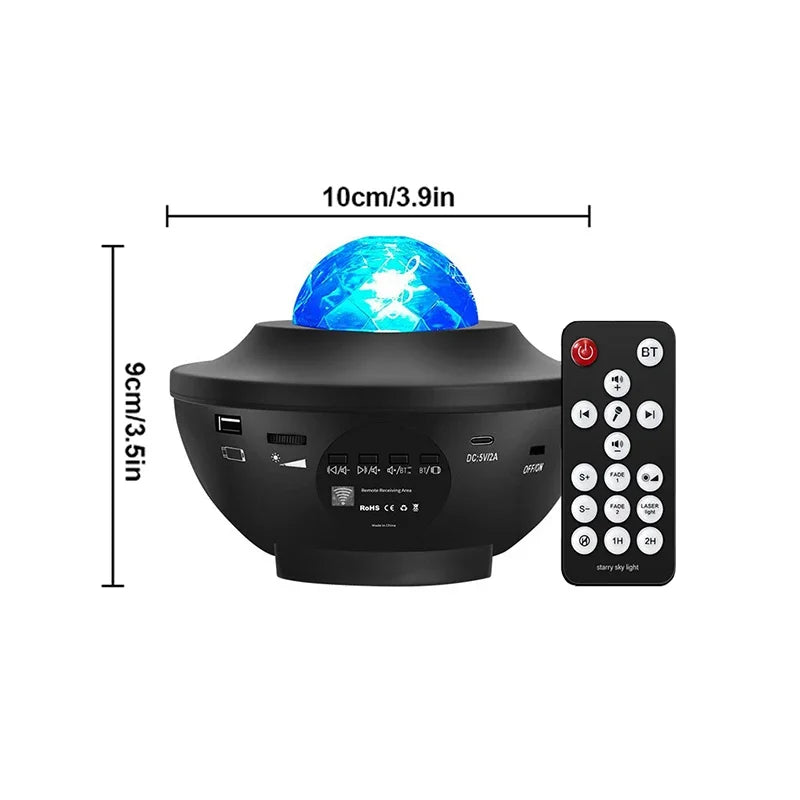 Projecteur Galaxie Pro Starry Sky 360° Bluetooth – photo 17