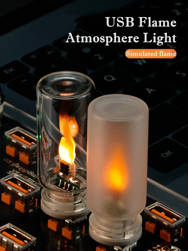 Lampe Flamme LED Atmosphère – photo 7
