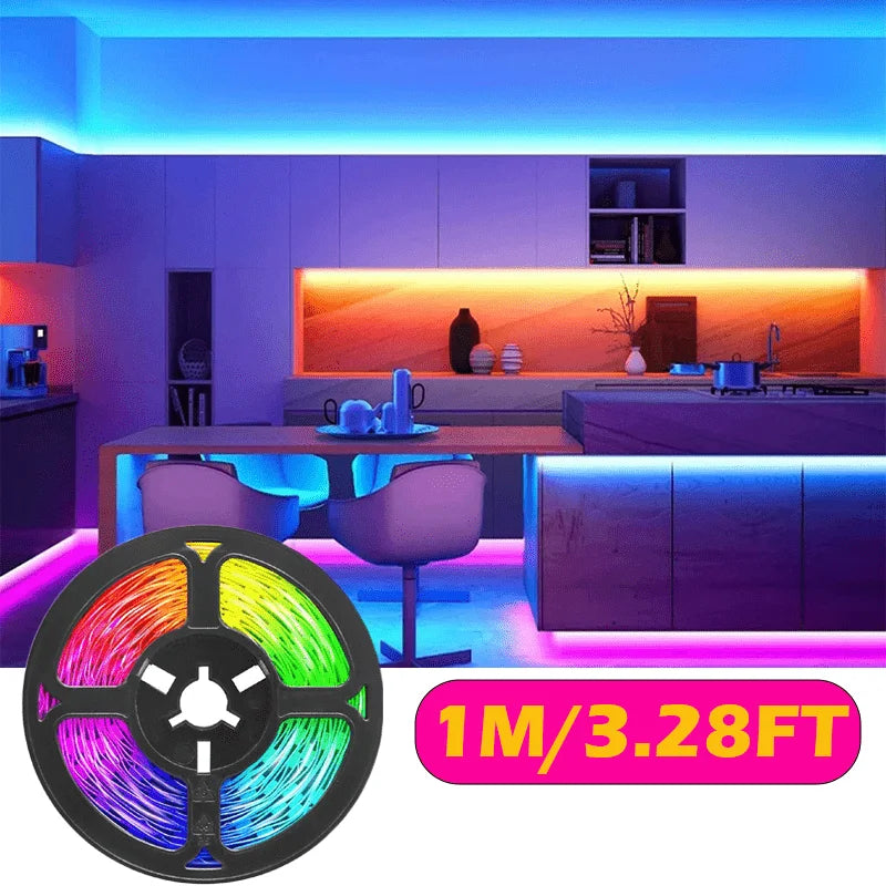 Ruban LED RGB 12LEDs Télécommande – photo 21