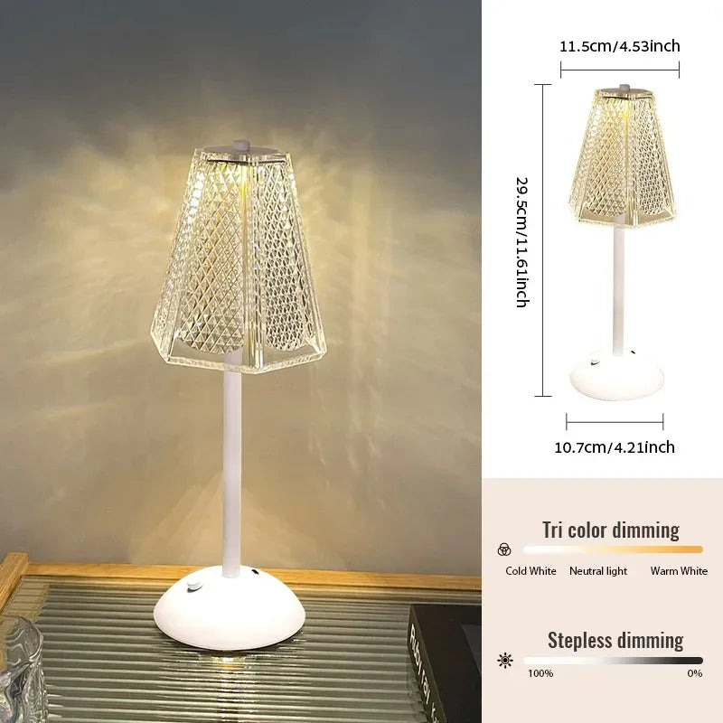 Lampe Tactile Rechargeable Chevet LED – photo 8