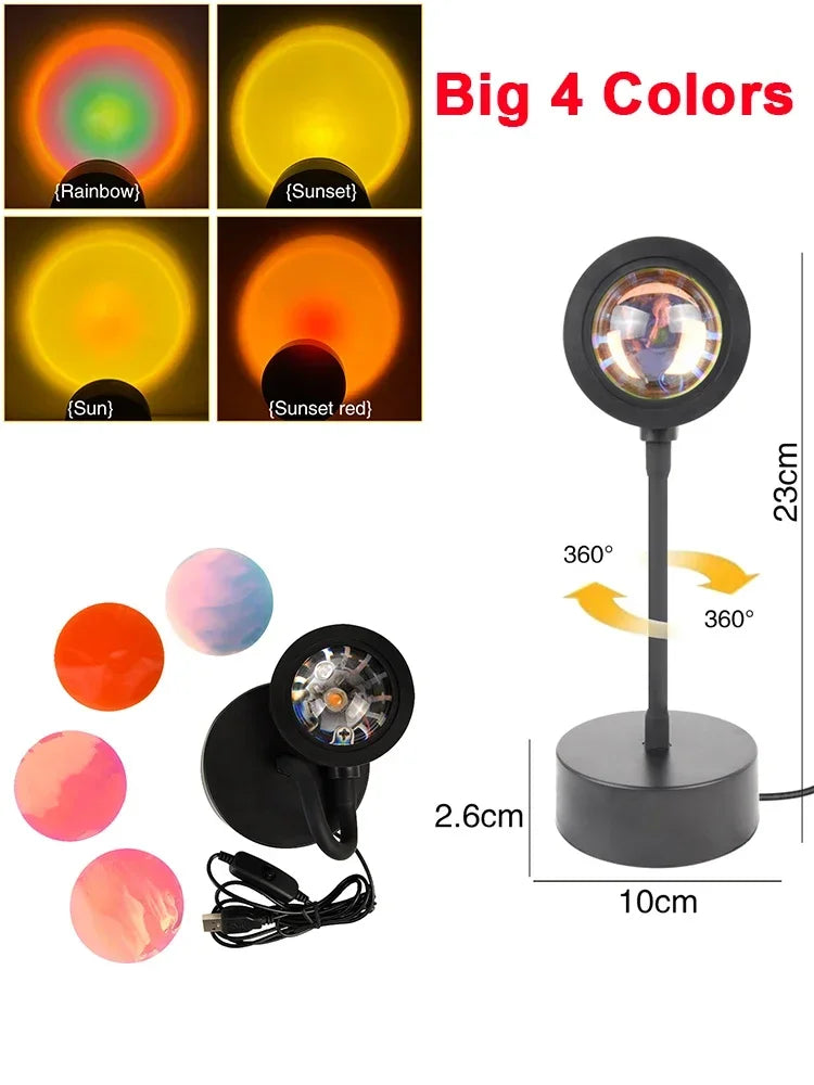 Lampe Sunset Mood Light Bedroom Mini – photo 26