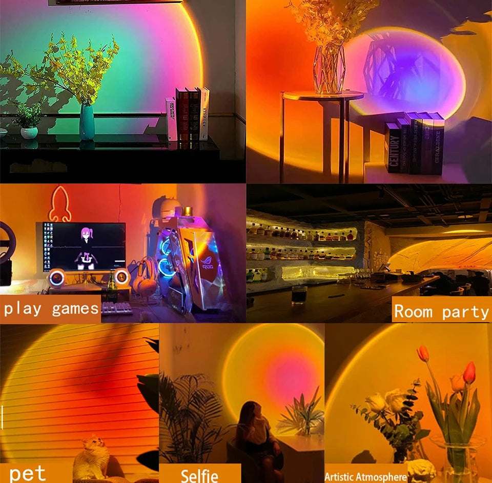 Lampe Coucher de Soleil USB – photo 14