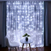 Rideau LED Guirlande Télécommande USB - vue 4