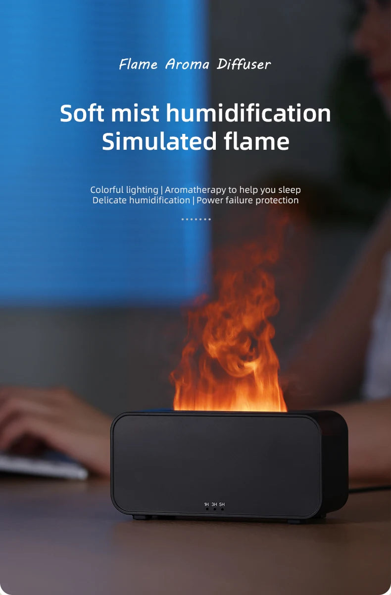 Diffuseur Aroma 3D Effet Flamme – photo 5