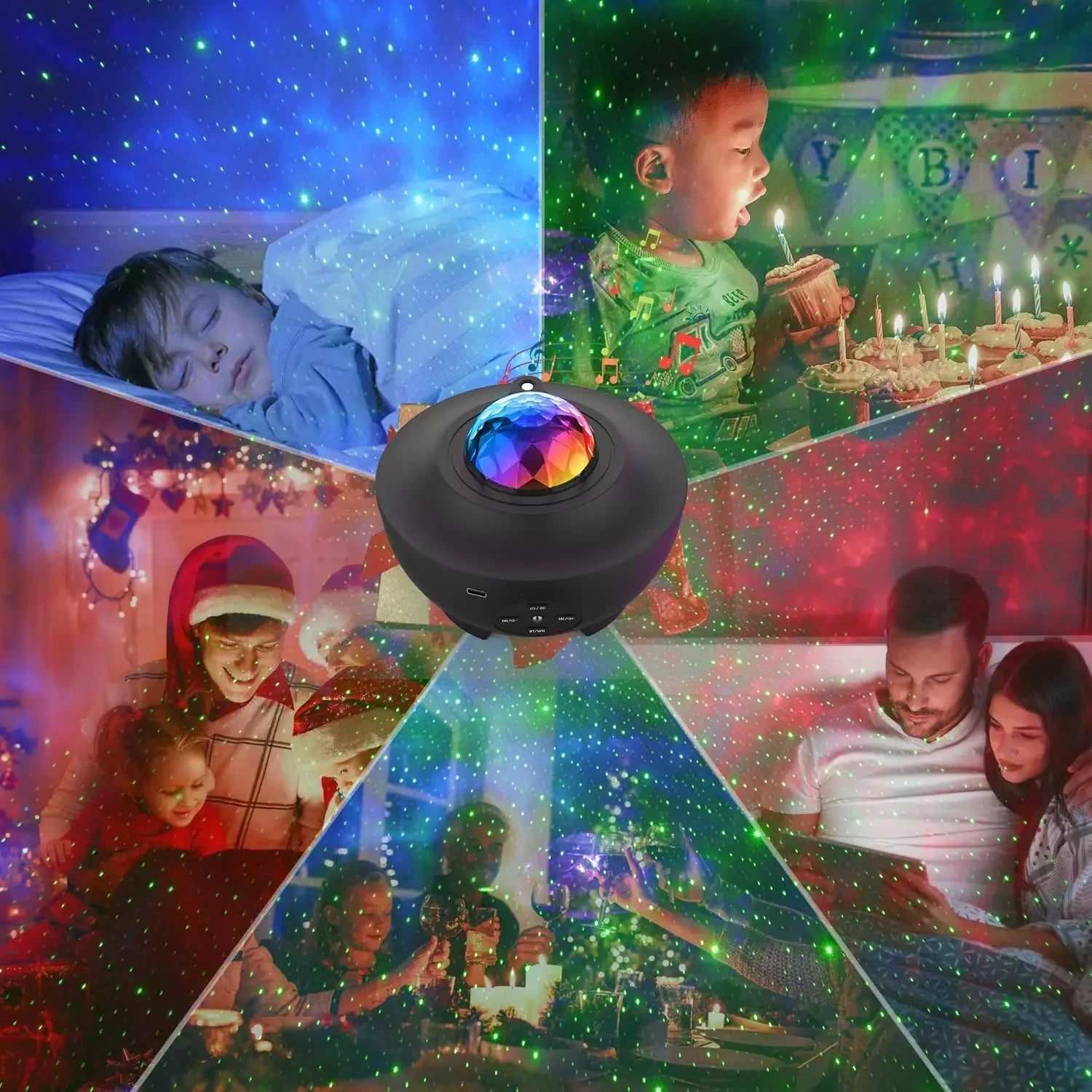 Projecteur Galaxie Pro Starry Sky 360° Bluetooth – photo 14
