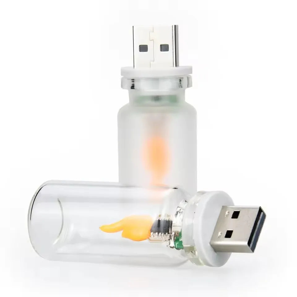 Lampe Flamme LED Atmosphère – photo 5