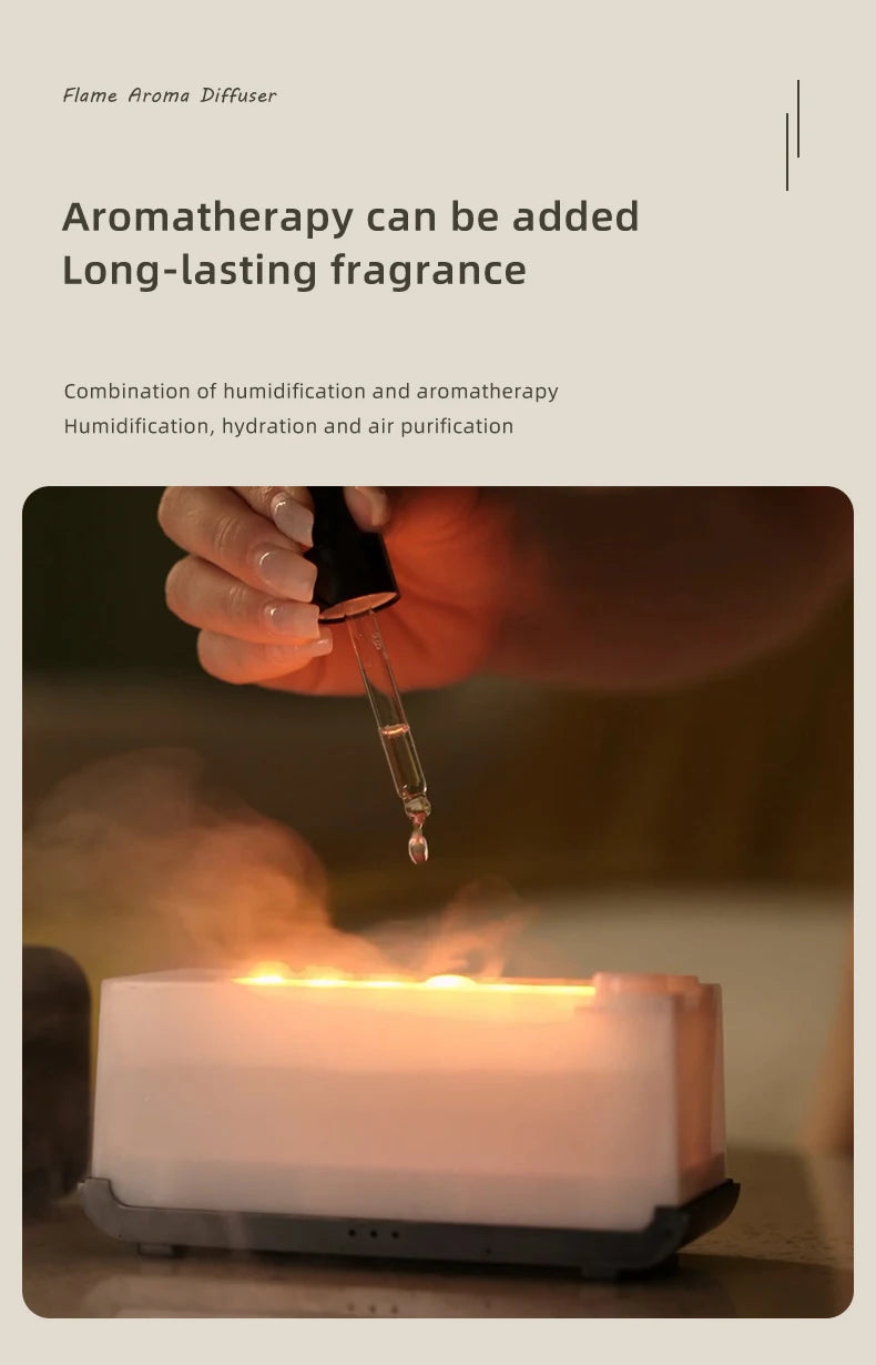 Diffuseur Aroma 3D Effet Flamme – photo 13